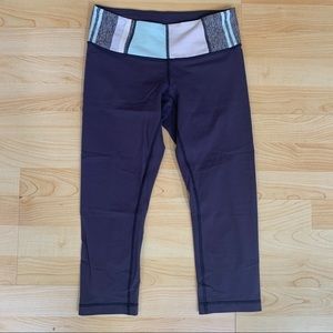 Lululemon Wunder Under Crop Leggings Size 6